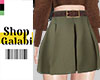 ❡ Galive Belted Skirt