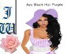 JW Aya Black Hat Purple