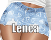Hearts blue skirt