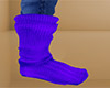Purple Socks Slouchy (M)