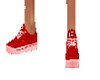 Red Tennis Shoe 