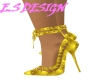 Yellow Gold Shoe