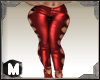 *M* Heart Red Pants