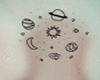:S: Planets Back Tattoo
