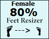Feet Scaler 80%