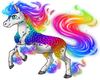 Rainbow Horse- 2