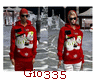 [G]XMAS COUPLE HOODY R-F