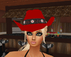 Roxie's Red Cowgirl Hat