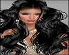 Long Black Waves Hair