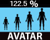 Avatar Scaler 122.5 %