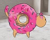 Pink Glace Donut Cat