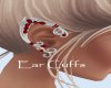 AV Red Ear Cuffs