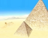 Pyramid Oasis Desert