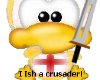 [E]  The crusading duck
