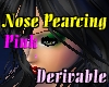 Pink Nose Piercing