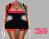 Colorful romper x Slim