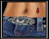 Ladybug Belly Tattoo