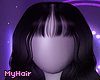 liza black + bangs