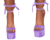 Iris Purple Heels