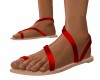 RED Sandals