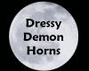 (IZ) Dressy Demon Horns