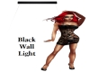 Black Wall Light