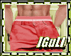 RED +Tattoo SHORTS