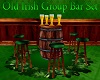 Old Irish Group Bar Set