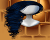 Black & Blue Hair