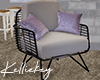 Sigle Chair w Pillows