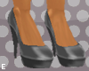 e|Glossy Heels; Grey