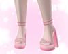 𝓜 | Pink Sandals