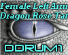 [DD](L)Dragon Rose Tat