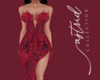 AST RED GOWN