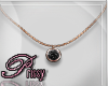 P|Cleo [onyx] Necklace