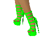 Lime Green Heels
