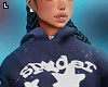 Hoodie Blue Sport