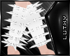 |L| Spiked Legs White