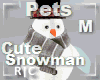 R|C Snowman Pets Grey M