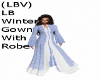 (LBV) LB Wint Gown W/ Rb