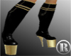 Black & Gold Boots