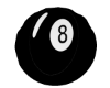8ball Pillow
