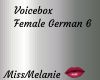 Voicebox Female German 6