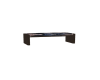 Wood Bench Floral seat