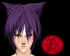 Purple Cat Hair M