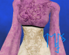 )L( Leaf purple gown
