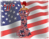 *jf* USA Patriotic Gown 