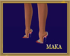 [MK]Zapatos piedras rosa