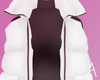 A| Puffer Vest White