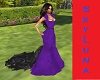 Sky's Purple &BL Gown